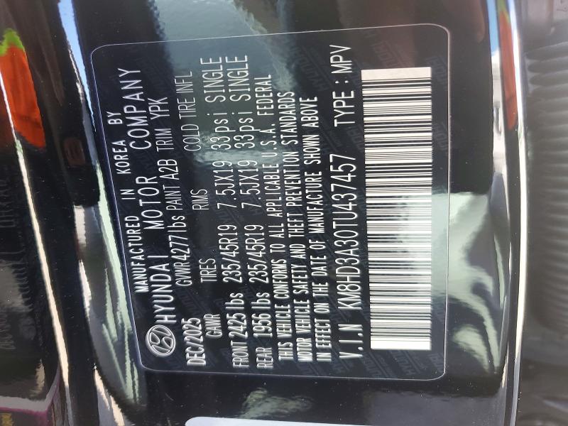 51221586 :رقم المزاد ، KM8HD3A30TU437457 vin ، 2026 Hyundai Kona مزاد بيع