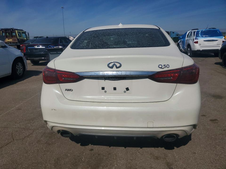 Продажа на аукционе авто 2018 Infiniti Q50, vin: JN1EV7ARXJM438955, номер лота: 49387226