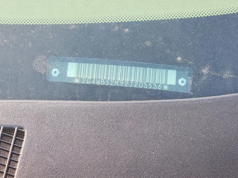 Aukcja sprzedaży 2002 Buick Regal, vin: 2G4WB52K921203536, numer aukcji: 50310386