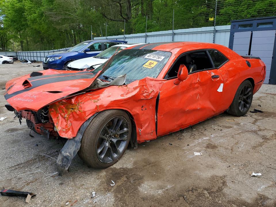 2021 Dodge Challenger მანქანა იყიდება აუქციონზე, vin: 2C3CDZFJ7MH662508, აუქციონის ნომერი: 48718756