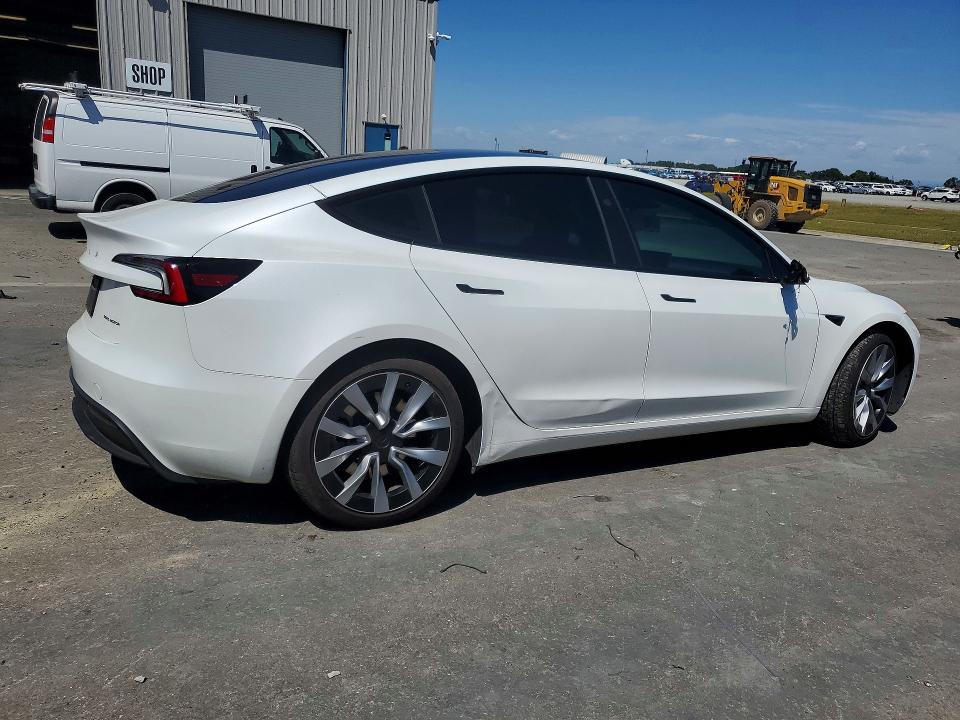 Aukcja sprzedaży 2025 Tesla Model 3, vin: 5YJ3E1EBXSF943189, numer aukcji: 52018116