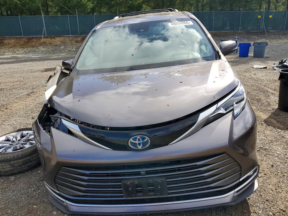 Продажа на аукционе авто 2021 Toyota Sienna, vin: 5TDERKEC4MS012455, номер лота: 48894006