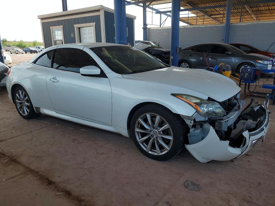 51315826 :رقم المزاد ، JN1CV6FE4CM200755 vin ، 2012 Infiniti G37 Convertible مزاد بيع
