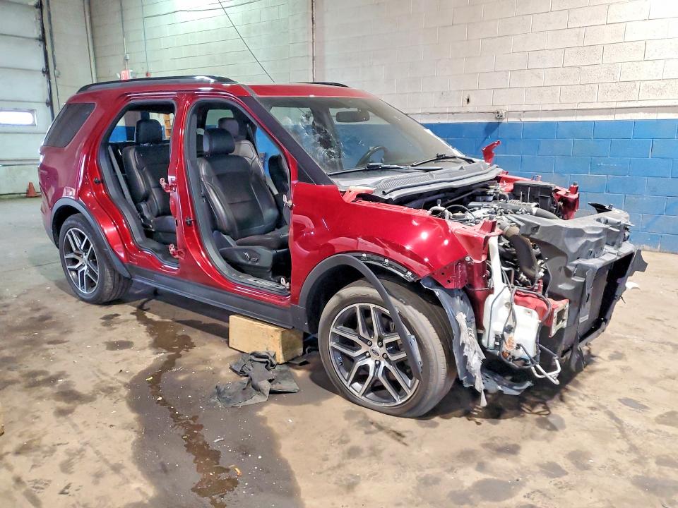 Продажа на аукционе авто 2017 Ford Explorer, vin: 1FM5K8GT8HGE08985, номер лота: 49773906