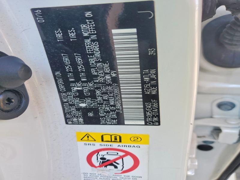 Продажа на аукционе авто 2016 Lexus Nx 200t, vin: JTJBARBZ6G2088019, номер лота: 49295696