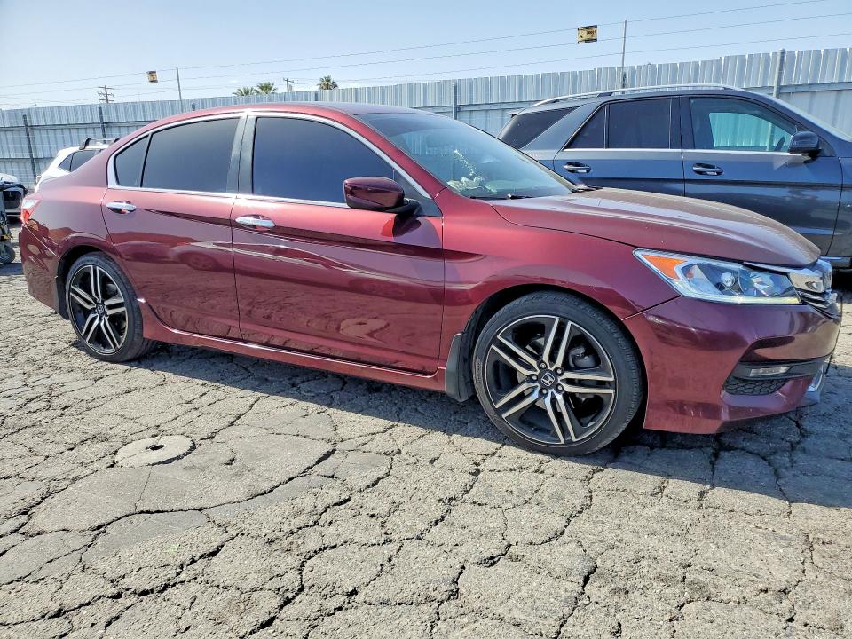 2017 Honda Accord მანქანა იყიდება აუქციონზე, vin: 1HGCR2F1XHA087556, აუქციონის ნომერი: 50513036