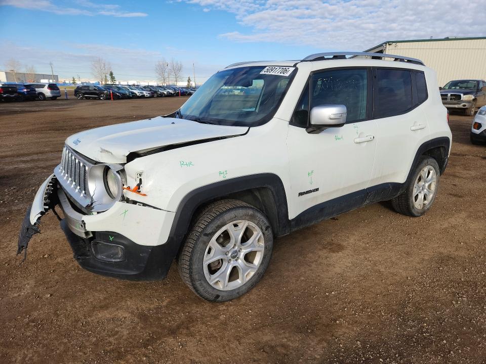 50917706 :رقم المزاد ، ZACCJBDT1FPC50053 vin ، 2015 Jeep Renagade مزاد بيع