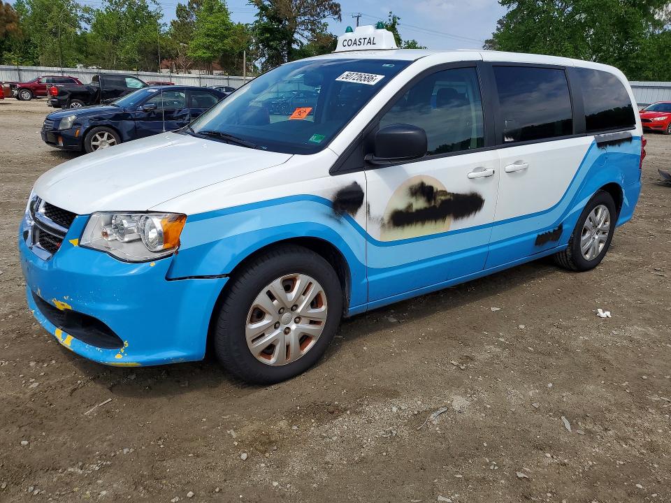 2018 Dodge Grand Caravan მანქანა იყიდება აუქციონზე, vin: 2C4RDGBG1JR138782, აუქციონის ნომერი: 50726586