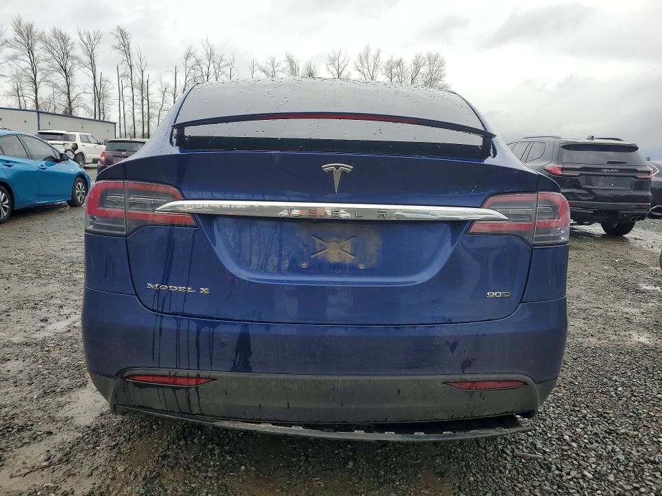 2016 Tesla Model X მანქანა იყიდება აუქციონზე, vin: 5YJXCAE23GF000771, აუქციონის ნომერი: 48596546