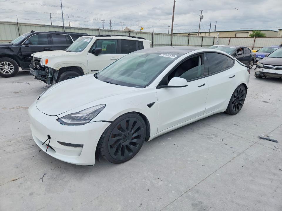 Продаж на аукціоні авто 2020 Tesla Model 3, vin: 5YJ3E1EC4LF603238, номер лоту: 48167846
