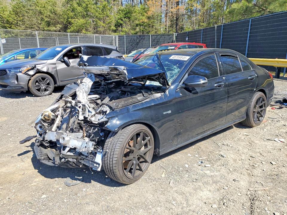 2020 Mercedes-benz C მანქანა იყიდება აუქციონზე, vin: 55SWF6EB2LU331818, აუქციონის ნომერი: 48769846