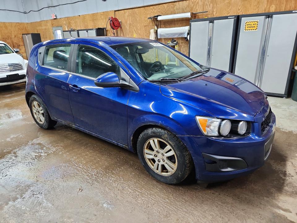 2013 Chevrolet Sonic მანქანა იყიდება აუქციონზე, vin: 1G1JC6SH3D4197030, აუქციონის ნომერი: 47543496