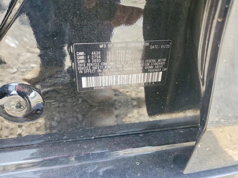 Продажа на аукционе авто 2023 Subaru Legacy, vin: 4S3BWAC69P3010015, номер лота: 51596536