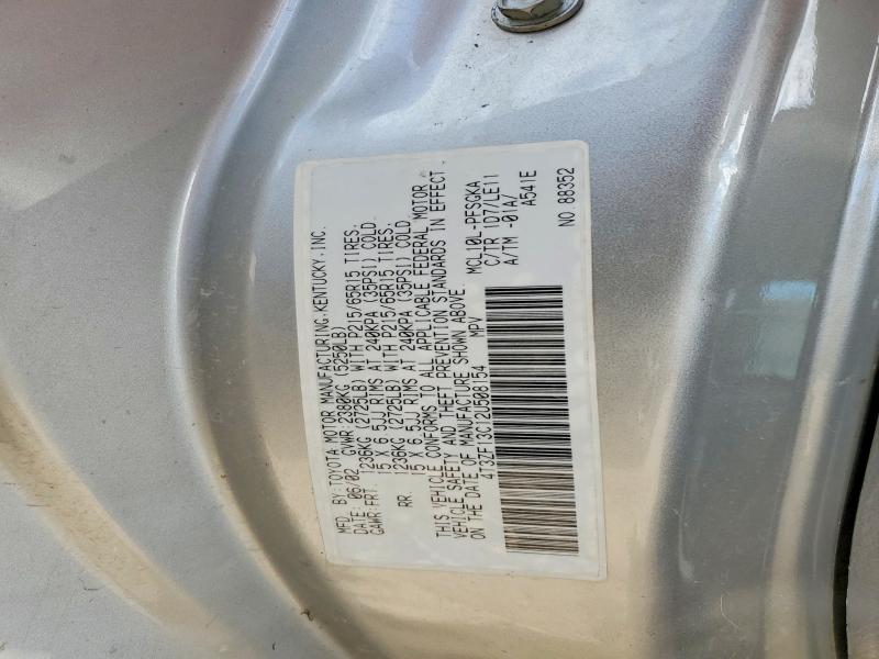 2002 Toyota Sienna მანქანა იყიდება აუქციონზე, vin: 4T3ZF13C12U508154, აუქციონის ნომერი: 50736696
