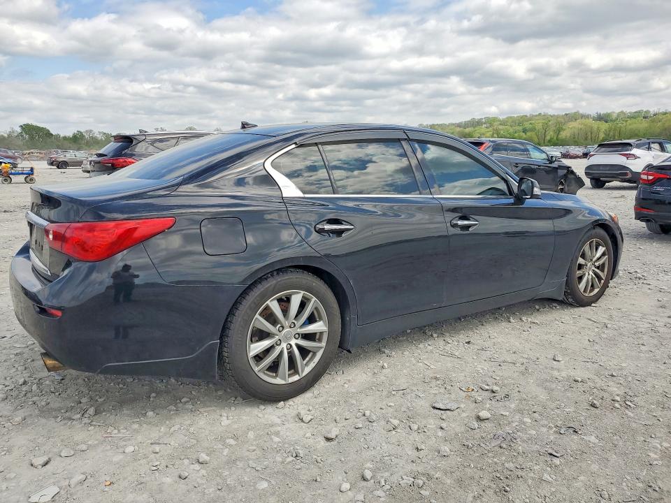 49856096 :رقم المزاد ، JN1BV7AR1FM392460 vin ، 2015 Infiniti Q50 مزاد بيع