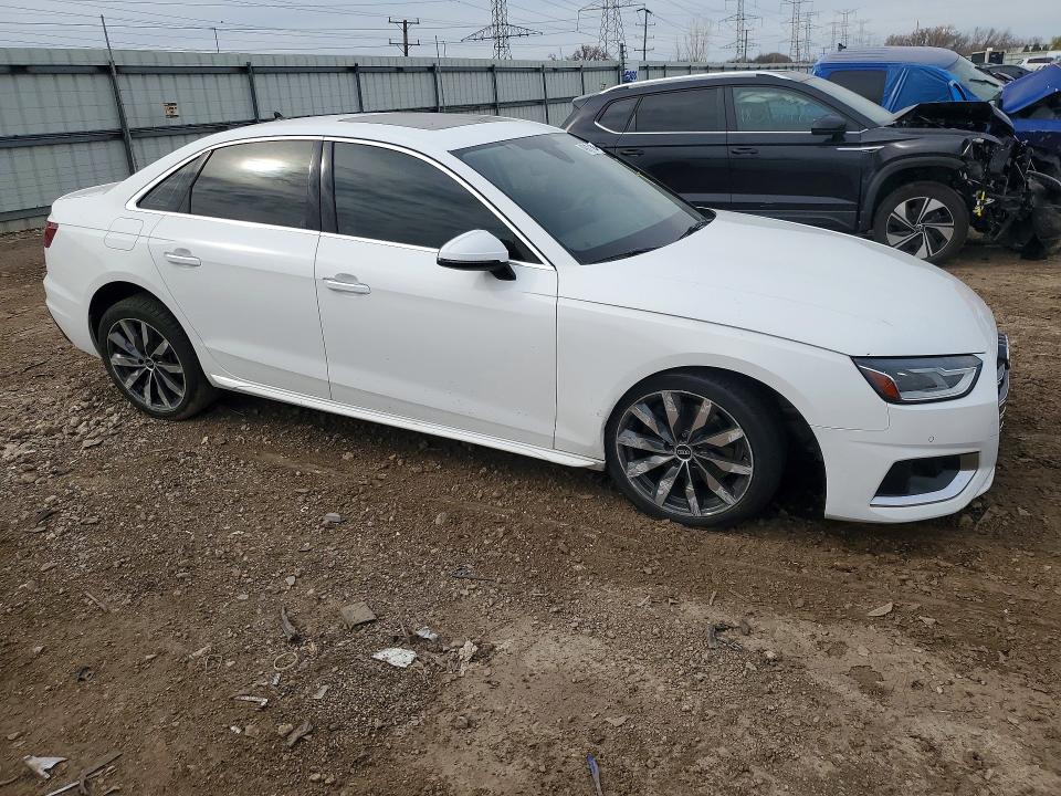 49311086 :رقم المزاد ، WAUABAF4XMN011415 vin ، 2021 Audi A4 مزاد بيع
