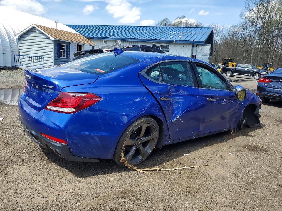 2019 Genesis G70 მანქანა იყიდება აუქციონზე, vin: KMTG44LA0KU042471, აუქციონის ნომერი: 50060536