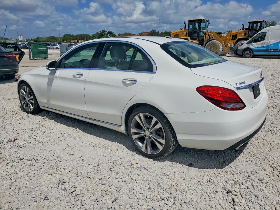 2017 Mercedes-benz C მანქანა იყიდება აუქციონზე, vin: 55SWF4JB7HU189533, აუქციონის ნომერი: 50527506