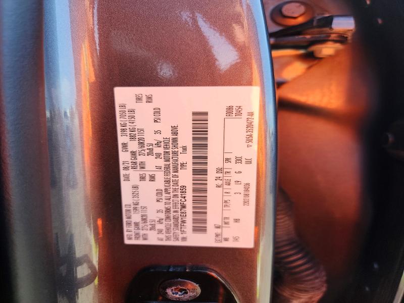 Aukcja sprzedaży 2021 Ford F150, vin: 1FTFW1E87MFC41859, numer aukcji: 51570756