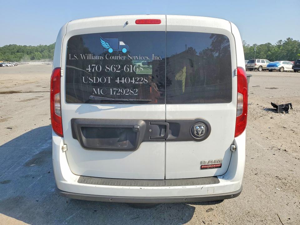 51067106 :رقم المزاد ، ZFBHRFBB8K6M20652 vin ، 2019 Ram Promaster City مزاد بيع
