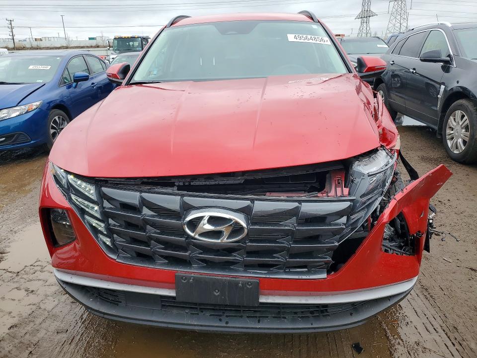 49564856 :رقم المزاد ، 5NMJBCAE1NH043473 vin ، 2022 Hyundai Tucson مزاد بيع