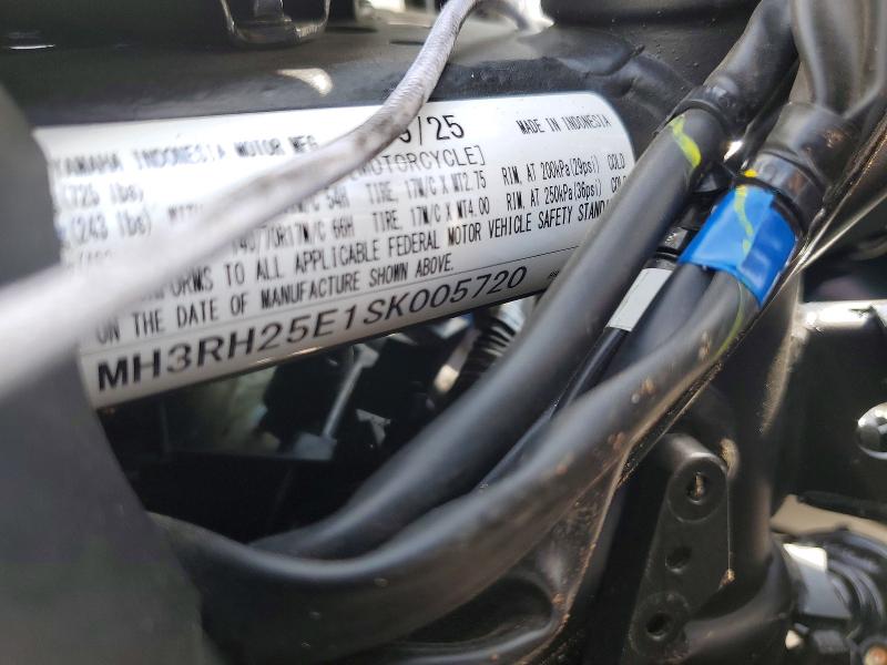 Продажа на аукционе авто 2025 Yamaha Yfz320, vin: MH3RH25E1SK005720, номер лота: 50738016