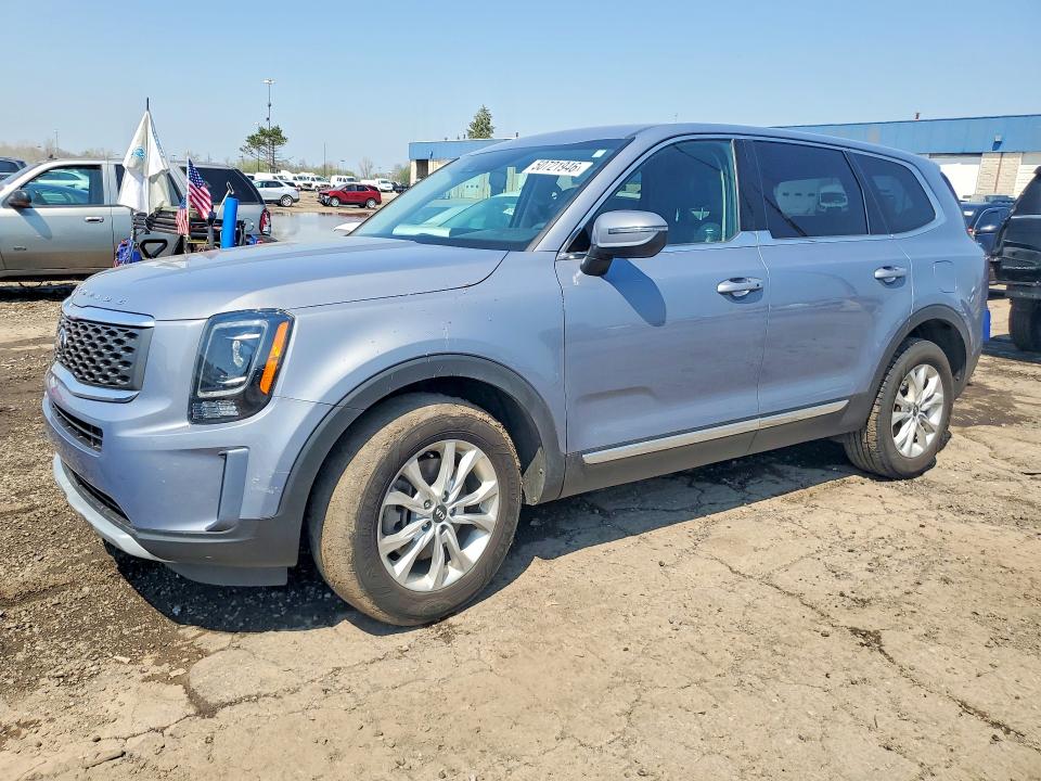 2021 Kia Telluride მანქანა იყიდება აუქციონზე, vin: 5XYP24HC9MG191982, აუქციონის ნომერი: 50721946