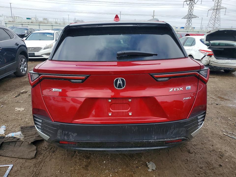 2024 Acura Zdx მანქანა იყიდება აუქციონზე, vin: 4W5KHNRL1RZ509733, აუქციონის ნომერი: 48690396