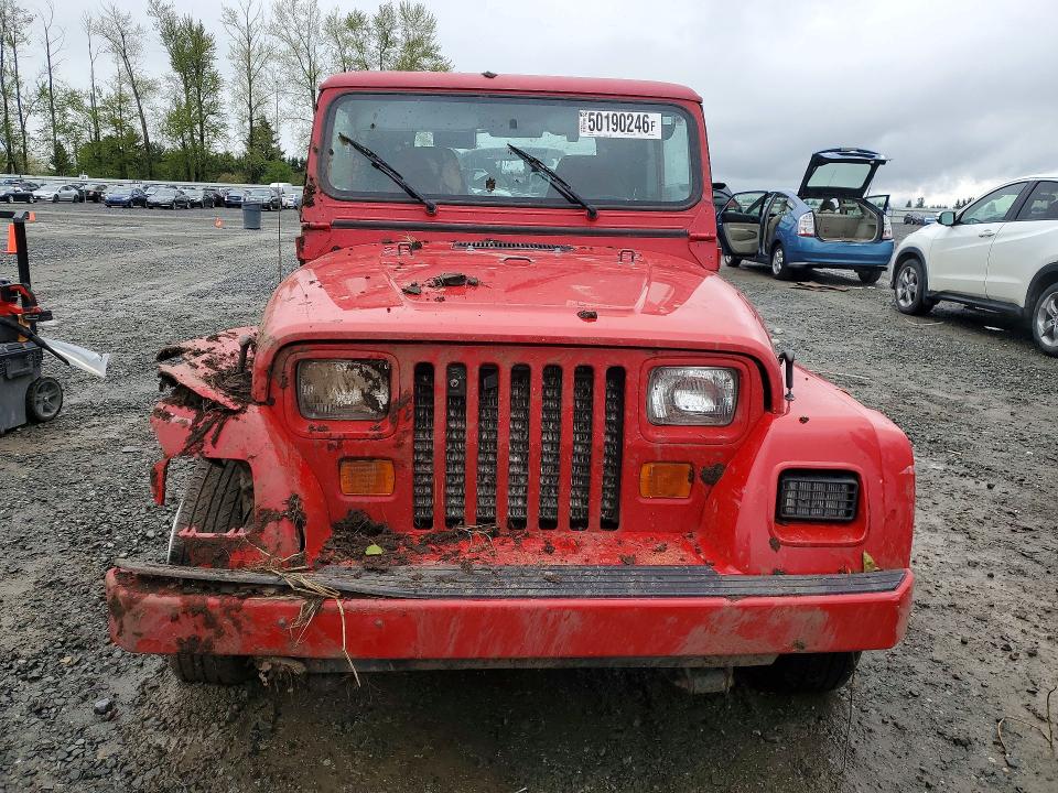 1992 Jeep Wrangler / Yj მანქანა იყიდება აუქციონზე, vin: 2J4FY69S7NJ526934, აუქციონის ნომერი: 50190246