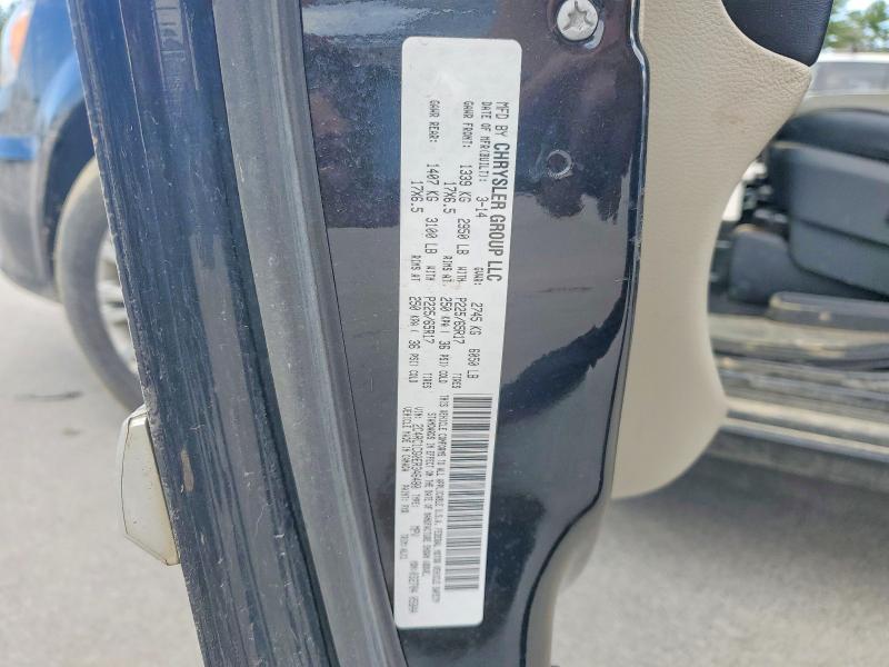 49763796 :رقم المزاد ، 2C4RC1CG0ER346480 vin ، 2014 Chrysler Town & Country مزاد بيع