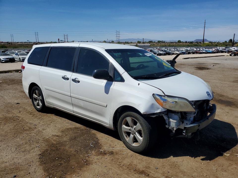 Продаж на аукціоні авто 2012 Toyota Sienna, vin: 5TDZK3DC6CS258466, номер лоту: 48962506