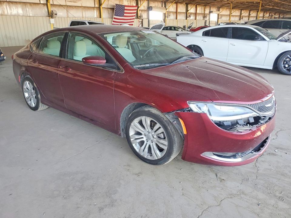 2015 Chrysler 200 მანქანა იყიდება აუქციონზე, vin: 1C3CCCABXFN751080, აუქციონის ნომერი: 50697006
