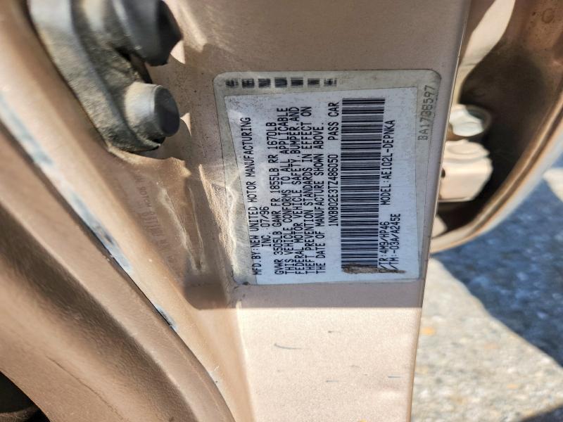 Продажа на аукционе авто 1996 Toyota Corolla, vin: 1NXBB02E3TZ486050, номер лота: 51678796