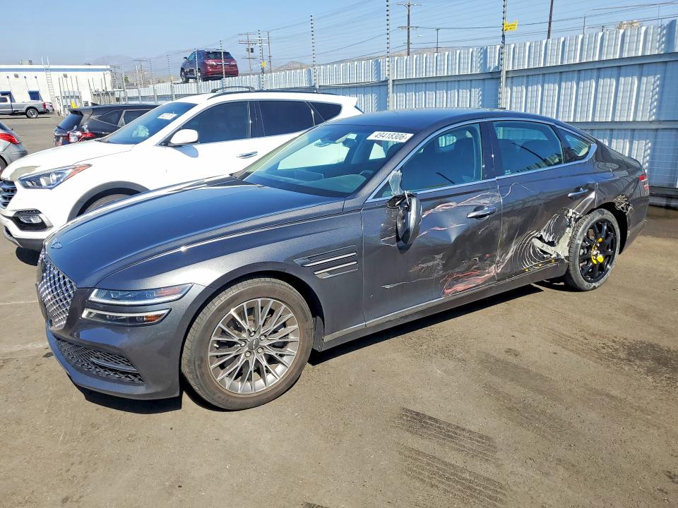 49418306 :رقم المزاد ، KMTGB4SC4MU049158 vin ، 2021 Genesis G80 مزاد بيع