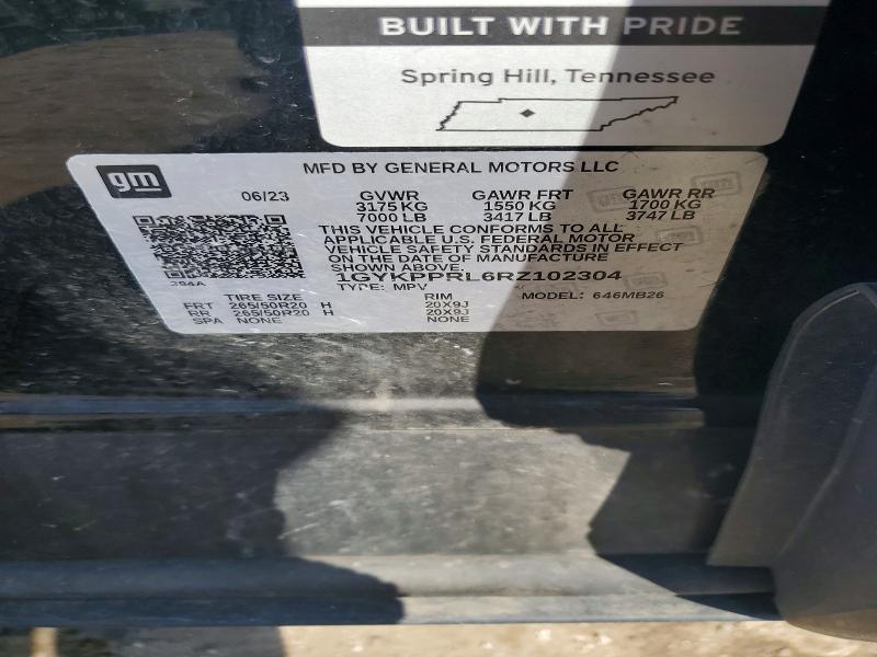 Aukcja sprzedaży 2024 Cadillac Lyriq, vin: 1GYKPPRL6RZ102304, numer aukcji: 49241566