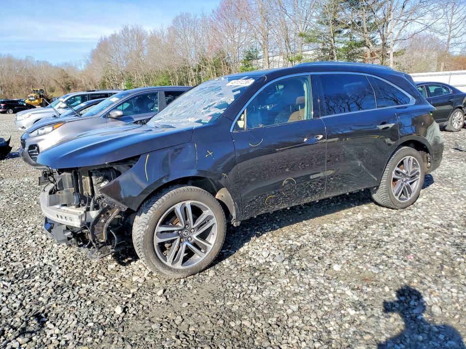 2017 Acura Mdx მანქანა იყიდება აუქციონზე, vin: 5FRYD4H88HB024115, აუქციონის ნომერი: 49151236