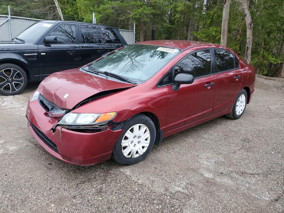 Aukcja sprzedaży 2007 Honda Civic, vin: 2HGFA16387H006778, numer aukcji: 51410516