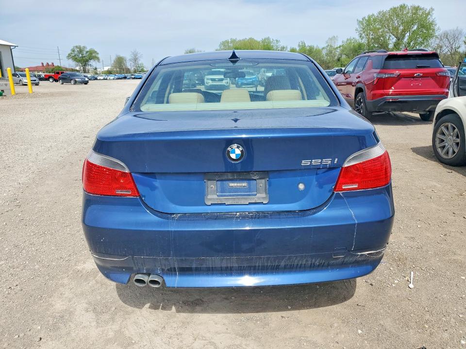 51340196 :رقم المزاد ، WBANE53596CK79108 vin ، 2006 Bmw 525 مزاد بيع