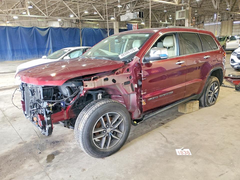 48506126 :رقم المزاد ، 1C4RJFBGXJC442446 vin ، 2018 Jeep Grand Cherokee مزاد بيع