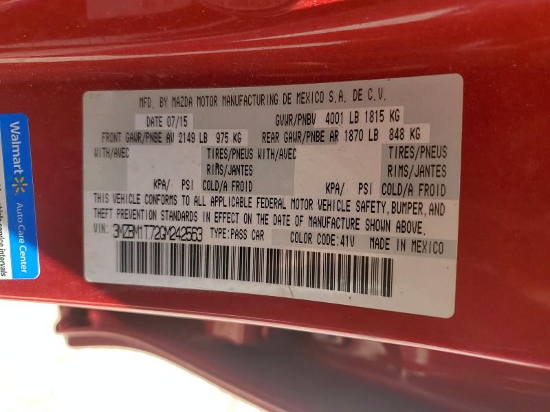 Продаж на аукціоні авто 2016 Mazda 3, vin: 3MZBM1T72GM242563, номер лоту: 49709326