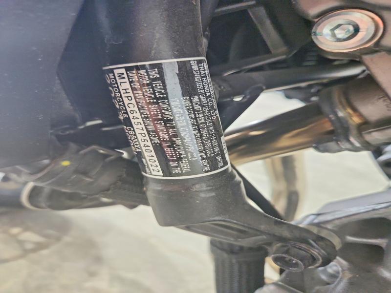 2023 Honda Cb500 მანქანა იყიდება აუქციონზე, vin: MLHPC6457P5401022, აუქციონის ნომერი: 50490036