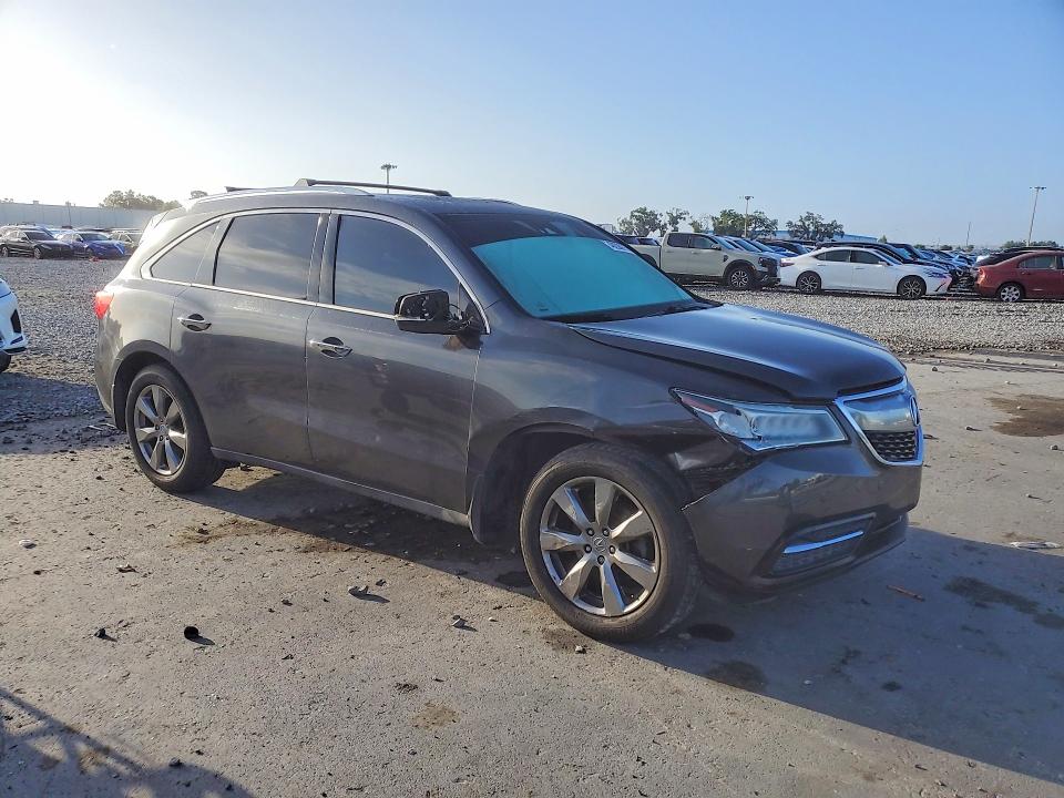 2016 Acura Mdx მანქანა იყიდება აუქციონზე, vin: 5FRYD3H97GB005072, აუქციონის ნომერი: 48208976