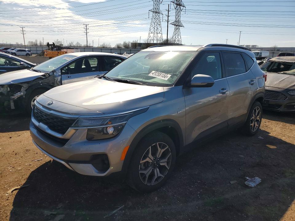 2021 Kia Seltos მანქანა იყიდება აუქციონზე, vin: KNDERCAA6M7165729, აუქციონის ნომერი: 49288156