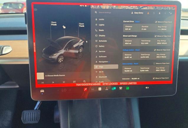 Aukcja sprzedaży 2023 Tesla Model Y, vin: 7SAYGDEE1PA148499, numer aukcji: 48521466