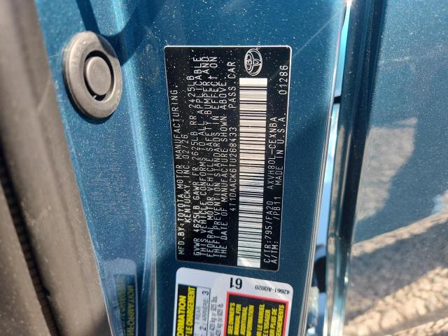 49890516 :رقم المزاد ، 4T1DAACK6TU268433 vin ، 2026 Toyota Camry Hyb مزاد بيع