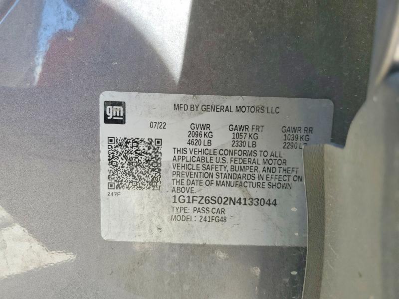 Aukcja sprzedaży 2022 Chevrolet Bolt Euv, vin: 1G1FZ6S02N4133044, numer aukcji: 48979346