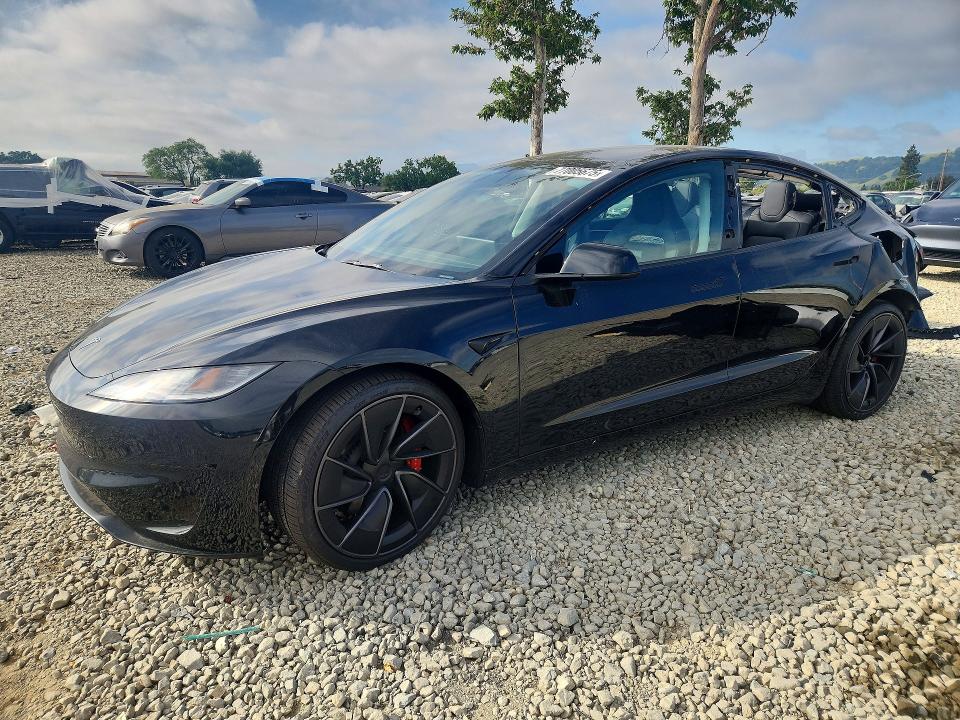 Продажа на аукционе авто 2025 Tesla Model 3, vin: 5YJ3E1ET9SF078059, номер лота: 77005675