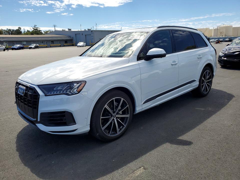 2021 Audi Q7 მანქანა იყიდება აუქციონზე, vin: WA1VXAF75MD037114, აუქციონის ნომერი: 49008946