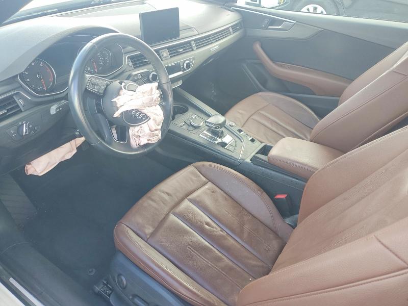 2019 Audi A5 მანქანა იყიდება აუქციონზე, vin: WAUWNGF5XKN008746, აუქციონის ნომერი: 48212306