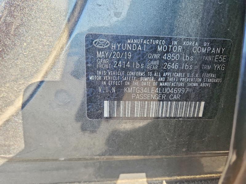 2020 Genesis G70 მანქანა იყიდება აუქციონზე, vin: KMTG34LE4LU046997, აუქციონის ნომერი: 50781566